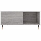  Stolić za kavu boja sivog hrasta 80x80x36,5cm konstruirano drvo | shoptok.hr