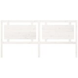  Posteljno vzglavje belo 205,5x4x100 cm trdna borovina, (20645400) | Shoptok.si