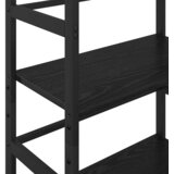  Polica Crni hrast 60 x 29,5 x 149 cm Konstruirano drvo | shoptok.hr