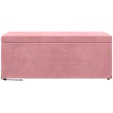  Stolica Ružičasta 101 x 41 x 40 cm Svileni i Fino Radeći Drvo - Ružičasta 100 cm Baršun | shoptok.hr
