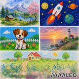 Maaleo set za slikanje u koferu astronaut | shoptok.hr