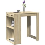 vidaXL Barska miza sonoma hrast 102x70x103,5 cm inženirski les | Shoptok.si
