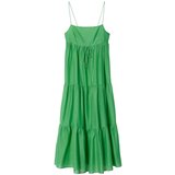 Mango Obleka 'Zamora' zelena | Shoptok.si