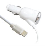 Telcon Automobilski punjač za telefone Apple iPhone / iPod, priključak Lightning, bijeli, 2A | shoptok.hr