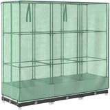 vidaXL Povišena gredica s pokrovom za staklenik 120 x 40 x 123 cm | shoptok.hr