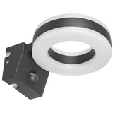 LED svetilka stenska, s PIR senzorjem, PC + ALU, 20W, 1700lm, IP65, nevtralno bela 4000K, (21149465)