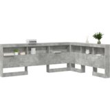  Skladišno uzglavlje Beton siva 160 cm Konstruirano drvo | shoptok.hr