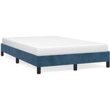 vidaXL Okvir kreveta tamnoplavi 120 x 190 cm baršunasti Cijene