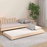 vidaXL Okvir za krevet 90 x 190 cm od masivne borovine | shoptok.hr
