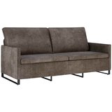 SOFA za 3 osobe Tamnosiva 190 x 81 x 82 cm Umjetni sued | Eponuda.com