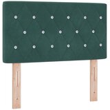  s opruga kutije Tamnozelena 200 x 80 cm Baršun | shoptok.hr