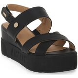 Mustang Sandali & Odprti čevlji BLACK Črna Cene