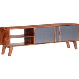 TV omarica siva 140x30x45 cm trden palisander Cene
