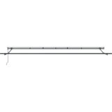 vidaXL Avtomatska retraktilna tenda oranžna in rjava 600x300 cm | Shoptok.si