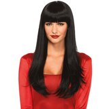 Leg Avenue Bangin Long Straight Wig A2733 Black Cene