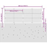  Vrtna vrata antracit 400x125 cm čelik | shoptok.hr