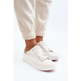 EVENTO Women's sneakers made of eco leather white Tiraelle | shoptok.hr