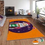 Conceptum Hypnose tepih s novogodišnjim motivima Asr-Crpt-52, Pravougaoni, 140 x 220 cm, Šareni | Eponuda.ba