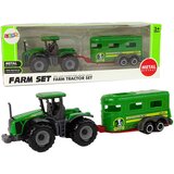 Traktor s prikolico zelena Cene