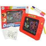 Ploča za crtanje sa flomasterima Drawing - crvena | shoptok.hr