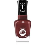 Sally Hansen Miracle Gel™ gel lak za nohte brez uporabe UV/LED lučke odtenek 480 Wine Stock 14,7 ml | Shoptok.si