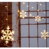  Zavesa svetleća, 60led lampica sa pahuljicama | Eponuda.com