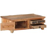 vidaXL Stolić za kavu 90 x 50 x 31 cm od masivnog obnovljenog drva | shoptok.hr