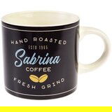 Rex London Antracitno sivo-kremno bela keramična skodelica 350 ml Sabrina – | Shoptok.si