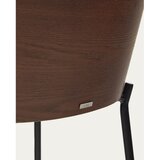 Kave Home Smeđa/bež barska stolica (visine sjedala 77 cm) Eamy – | shoptok.hr