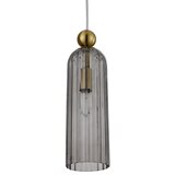  Visilica na sajli PIEGA 1xE14/40W/230V mesing/dimna crna | Eponuda.com