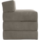 SOFA na razvlačenje Svjetlosiva 200 x 70 x 15 cm Baršun | Eponuda.ba