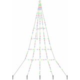 vidaXL LED božično drevesce med 168 LED večbarvno 306 cm Kovina, (5000067981) | Shoptok.si