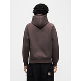 Carhartt WIP Majica 'Chase' temno rjava | Shoptok.si