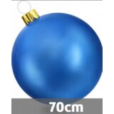 Ornamento novogodišnja velika kugla 70cm - plava Cene
