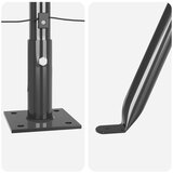  Ograjni Stebri Paket 26 Siva Beton 3.2 x 3.2 x 90 cm Vzdržljiv | Shoptok.si