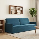 SOFA za 3 osobe Plava 220 x 81 x 82 cm Bar&amp;scaron;un Slike