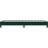  Okvir kreveta bez madraca tamnozeleni 80x220 cm baršun | Eponuda.com