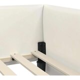  Kotni okvir postelje z matrico Drugo 2 pcs krema Žamet, (5000123528) | Shoptok.si
