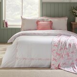 Catherine Lansfield Bijela posteljina za bračni krevet/za produženi krevet 230x220 cm Bow Embroidery – | shoptok.hr
