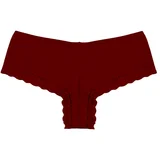 basic set gaćica brasiliana sa čipkom bordo