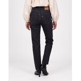 Levi's RIBCAGE STRAIGHT ANKLE Crna | shoptok.hr