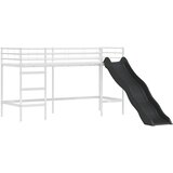  Okvir Krevet za Dječji Loft Bijela i roza 90 x 190 cm Metal | Eponuda.com