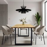 Bessagi Home Jedilna Miza Jackie, Barve Hrasta, 180x90 | Shoptok.si