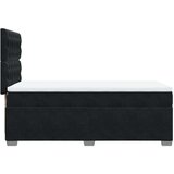 Box spring krevet s madracem crni 100x200 cm baršunasti | shoptok.hr