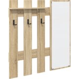 vidaXL Nadwyčajna obešalnik za plašče Sonoma Oak 100 x 10 x 100 cm | Shoptok.si