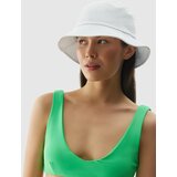 4f Women's bucket hat - white cene