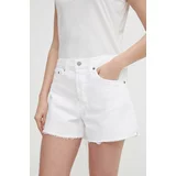 Polo Ralph Lauren Jeans kratke hlače ženske, bela barva, 211934947
