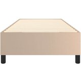  Box spring posteljni okvir kapučino 100x200 cm umetno usnje, (20738933) | Shoptok.si