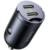 Baseus Auto punjač Tiny Star 30W 3A 2 x USB-C crni Cijene