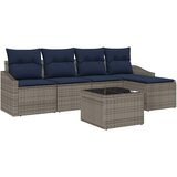  Set sofe s jastukom 6 pcs Siva i mornarsko plava poliratan | Eponuda.com